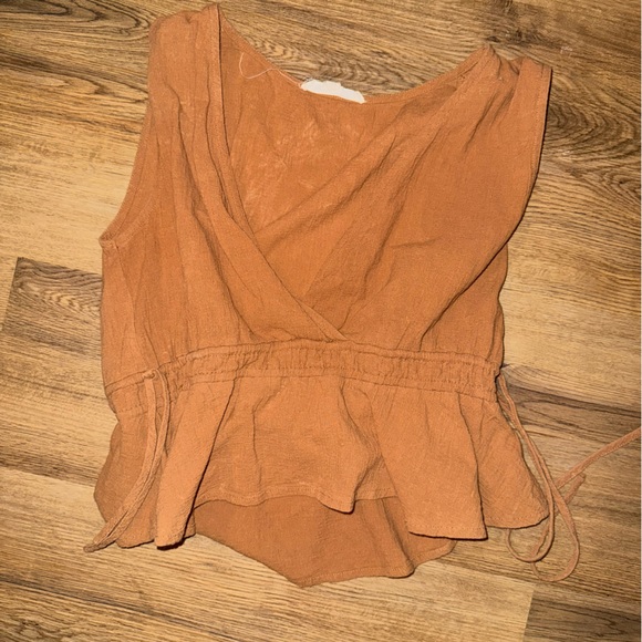 Rust tie top - Picture 1 of 3